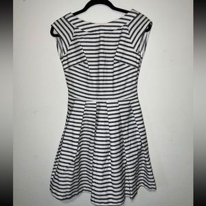 Rampage Striped Pleated Skirt Dress Size S